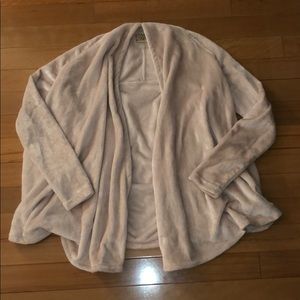 UGG Fleece Open Cardigan